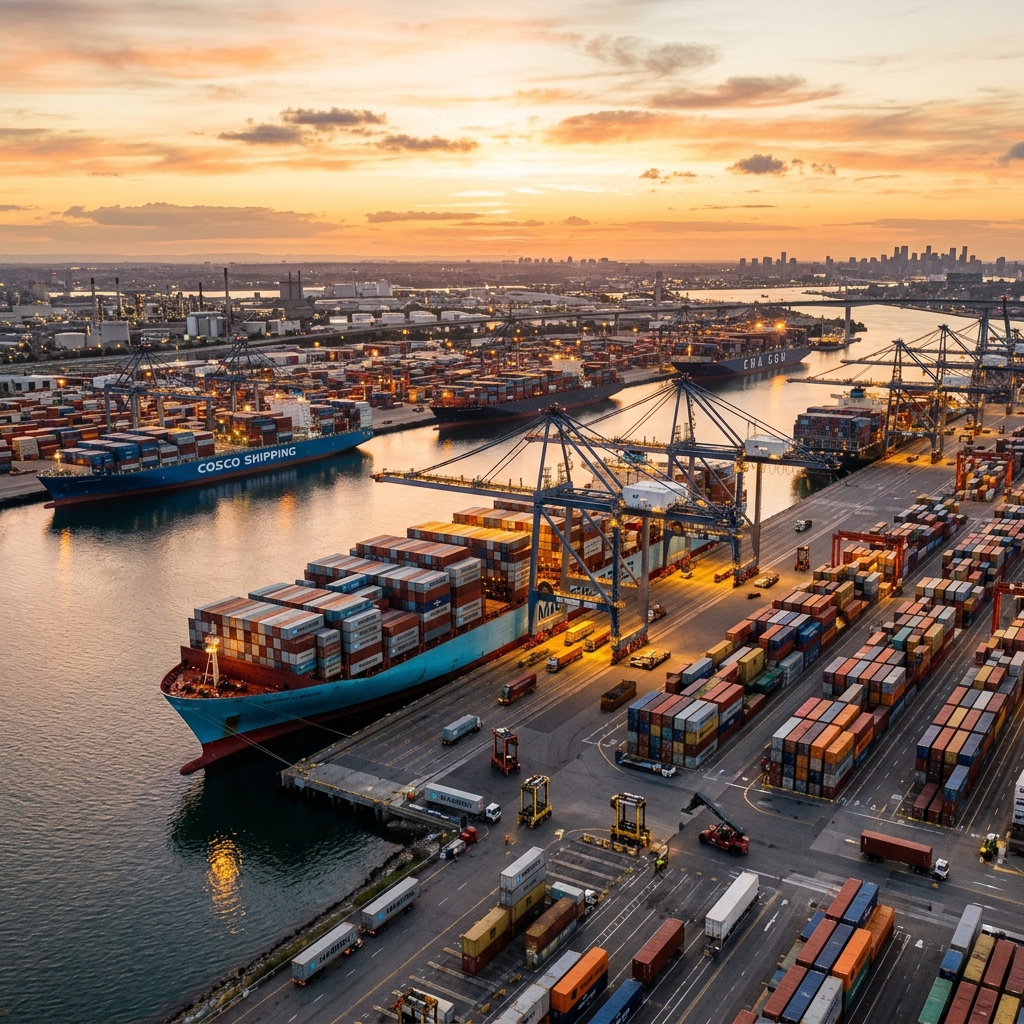 MILES Global Trade Port & Shipping Operations